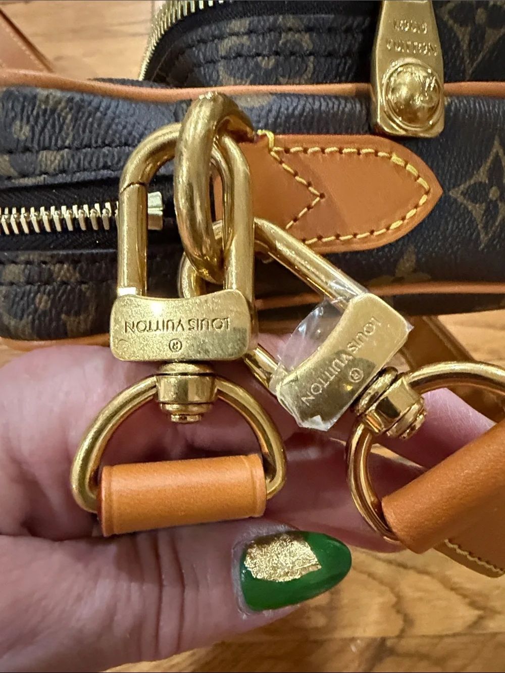 Louis Vuitton Nil Monogram Crossbody Bag in Brown and Tan NWOT